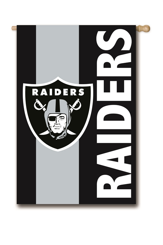 Oakland Raiders, Embellish Reg Flag – Sports Headquarter